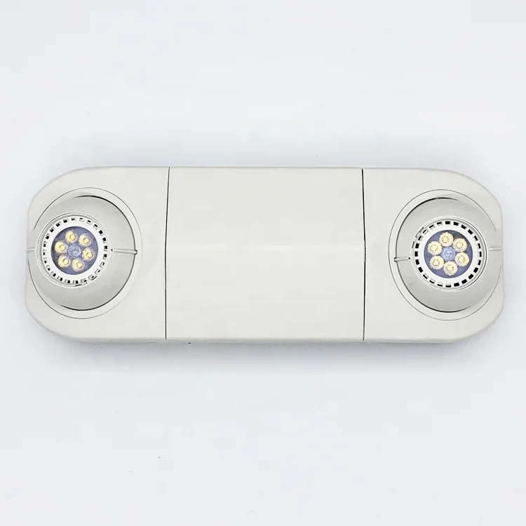 
Thermoplastic led emergency evacuation light with adjustable LED lamp heads 