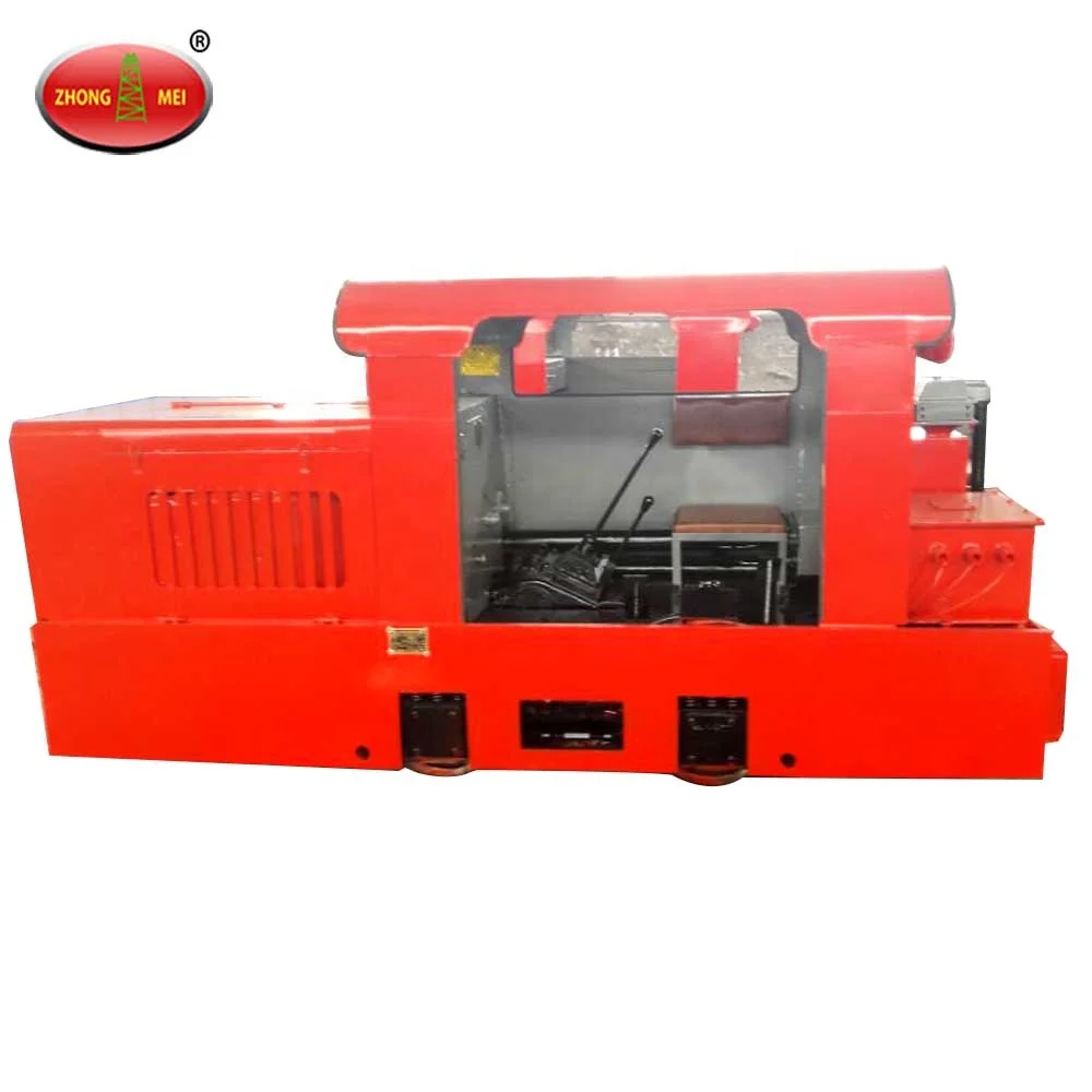 
Explosion-Proof 5T Battery Tunnel Locomotive Electric Pulling Railcar 