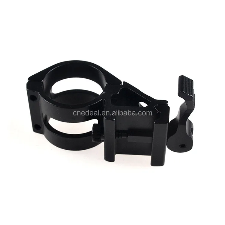 Jialitte Manufacturer Quick Release 30mm Ring 20mm Picatinny Rail Tactical Torch Flashlight Scope Mount