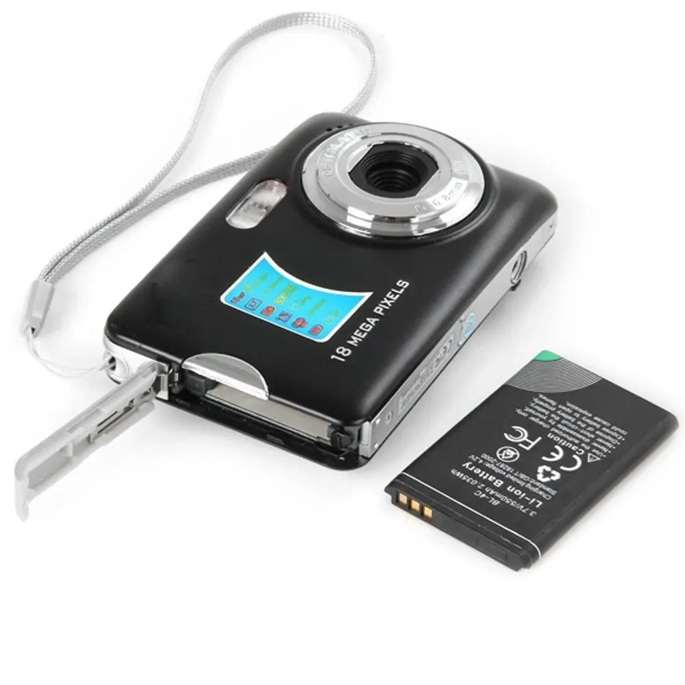 2.7 TFT Screen cheapest digital camera price 8x Digital Zoom Anti Shake and red eye reduction function digital