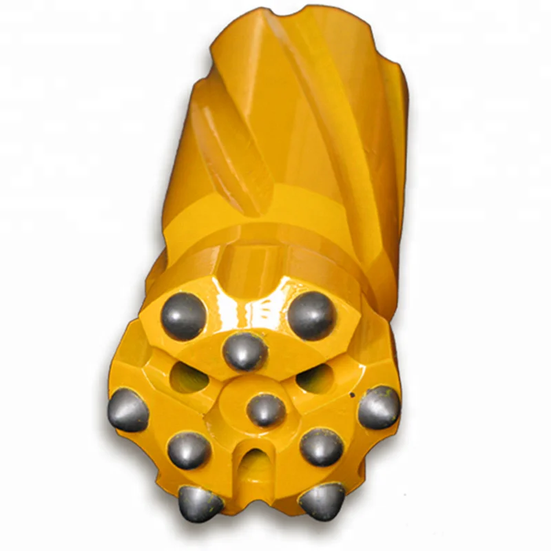 Mining Tools Hard Rock Drilling Long Skirt T51 Retractable Thread TCI Button Drill Bits Ballistic Button Drill Bit Stable