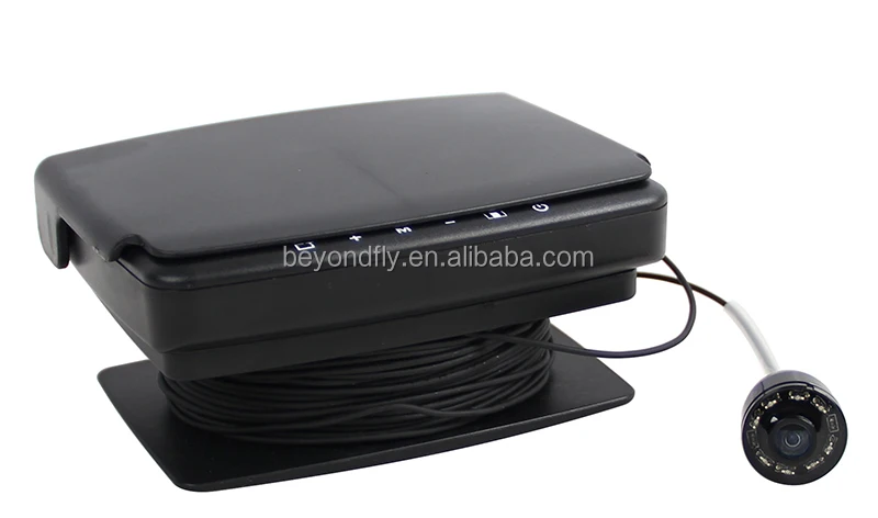 CR110-7HBS with Sun-visor 4.3' Digital LCD Screen HD 1000 TVL Underwater Fishing Camera Ice Fishing Camera 15-30m strong cable