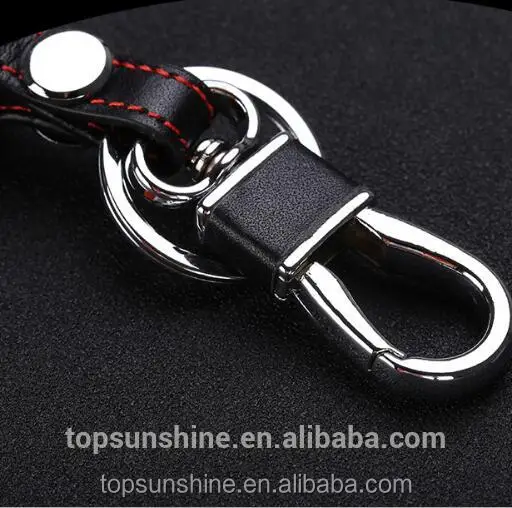 key protective holder keychain accessories remote PU leather key bag case cover for Mercedes Benz