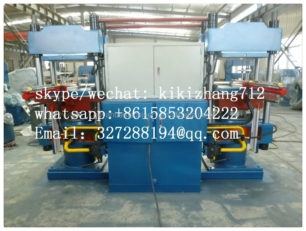 two station vulcanizing machine