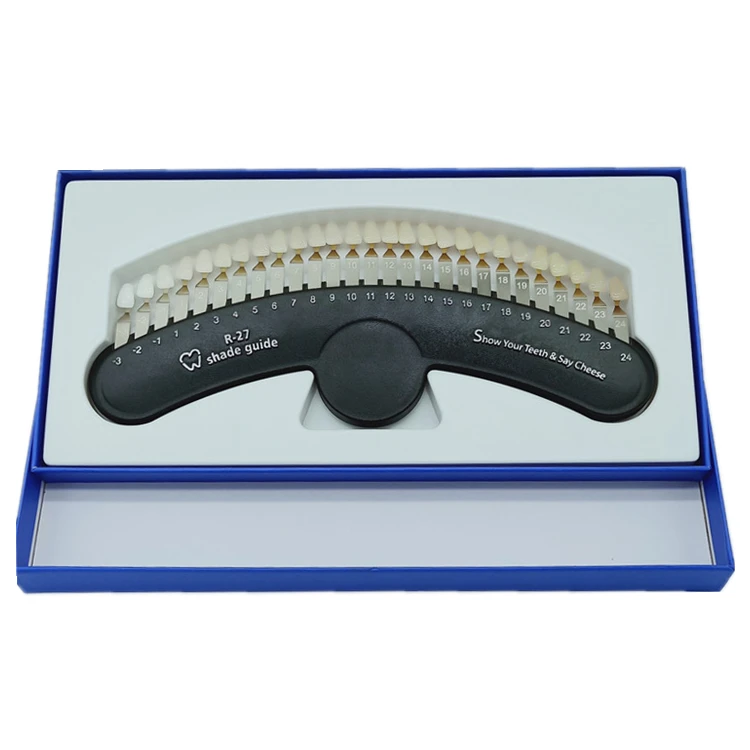 Direct factory dental digital shade guide tooth color comparator