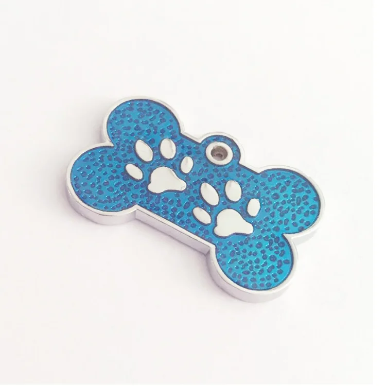 
De Heng supply custom American metal dog tag with chain 