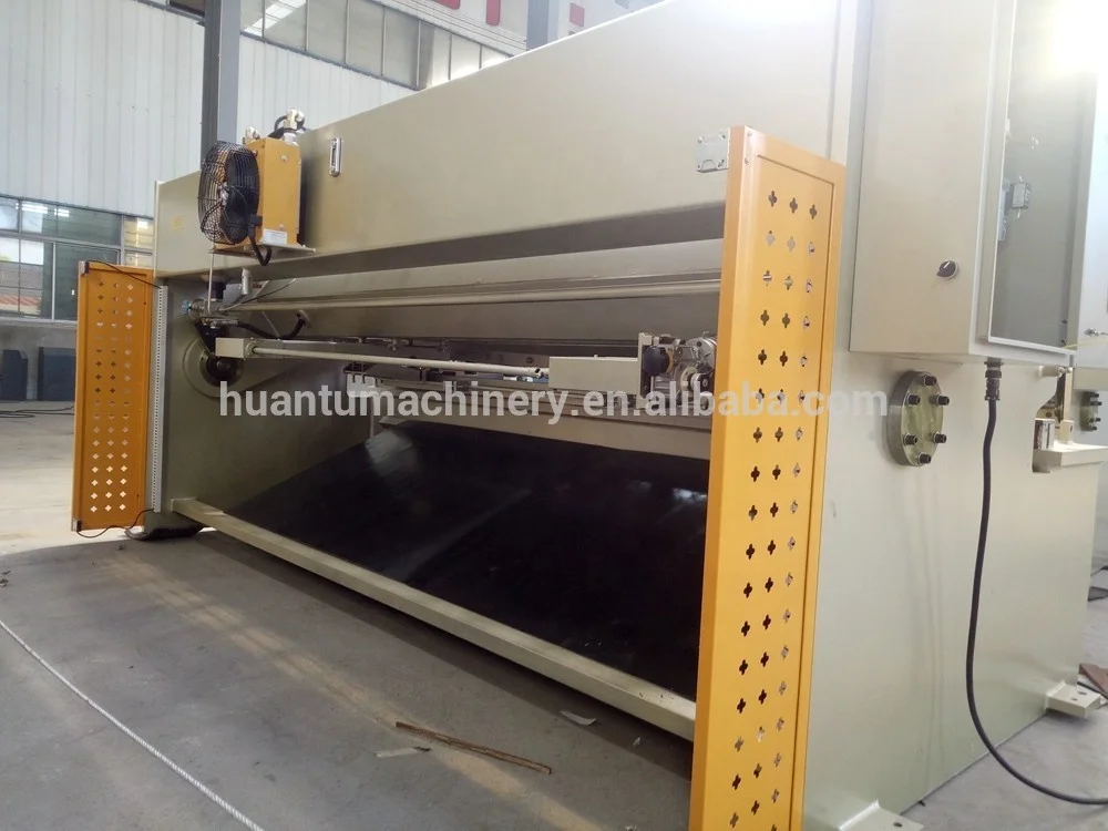 
Shanghai HUANTU cnc guillotine plate sheet shearing machine 