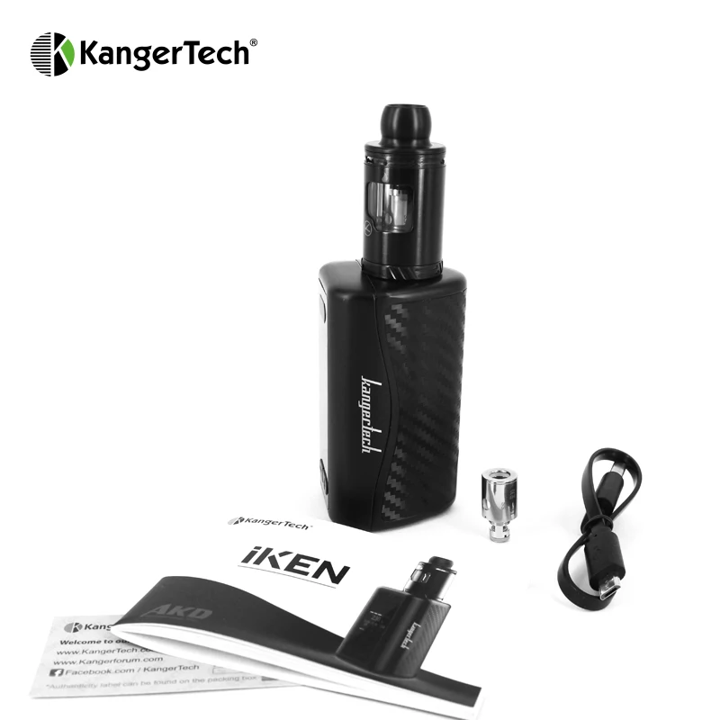 
2018 hot selling Leak-Proof Design 4mL Electronic Cigarette 5100mAh 230W KangerTech IKEN KIT vape kit 