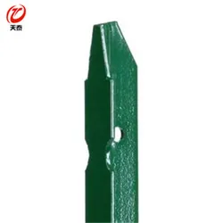 China Manufacturer 10 Ft Steel T Fence Post Available in thickness of 3mm to 4mm, length of 1m to 3m
