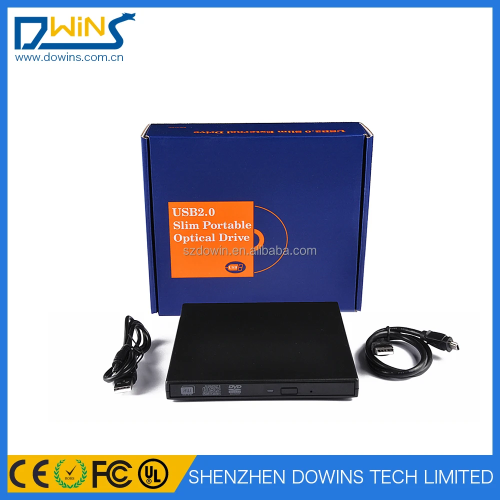  Внешний USB 2 0 тонкий DVD CD R/RW диски записывающее устройство для DELL Inspiron Mini