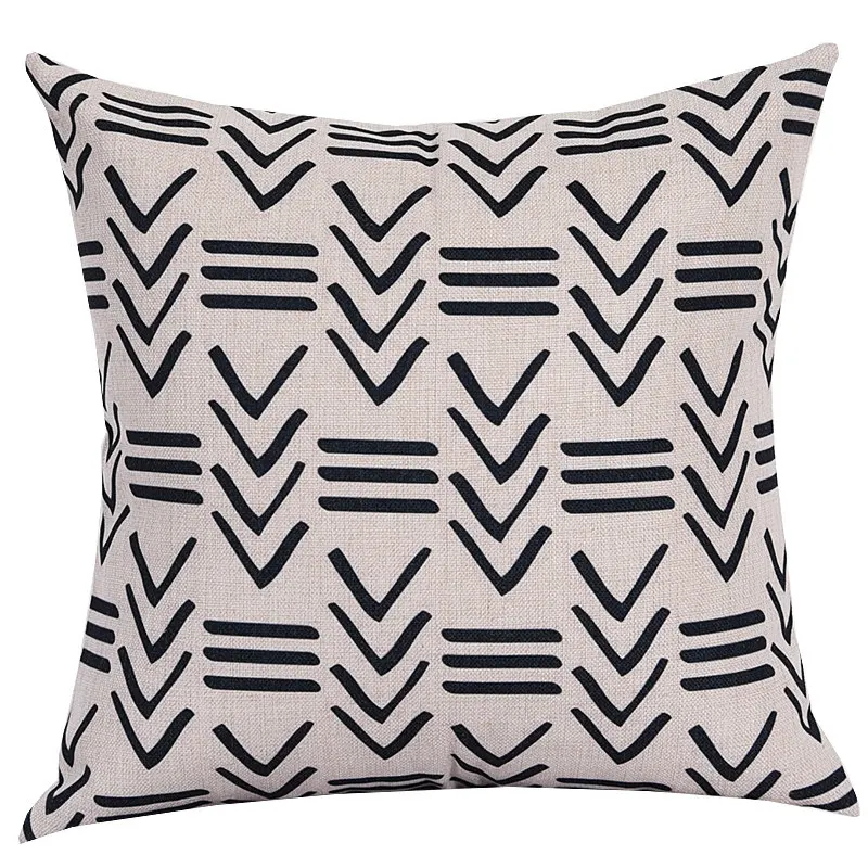 Hot Sale  custom modern style digital printed car seat pillowcase cushion cover for sofa