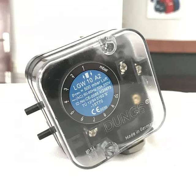 Burner spare parts LGW 10 A2 air wind pressure switch