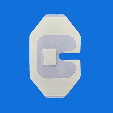 medical waterproof PU surgical wound dressing plaster Transparent Film Dressing with Pad