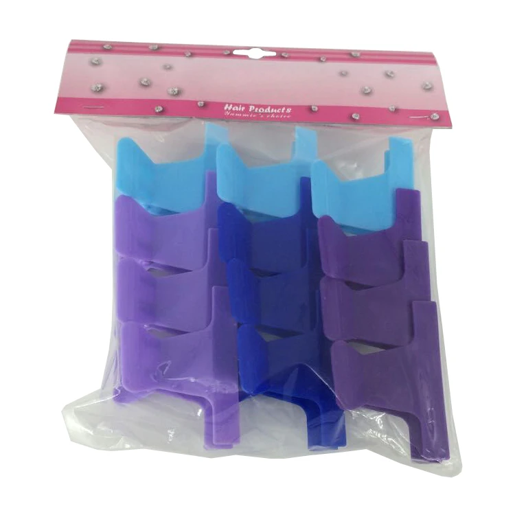 2' hair plastic clamps, butterfly hair clips