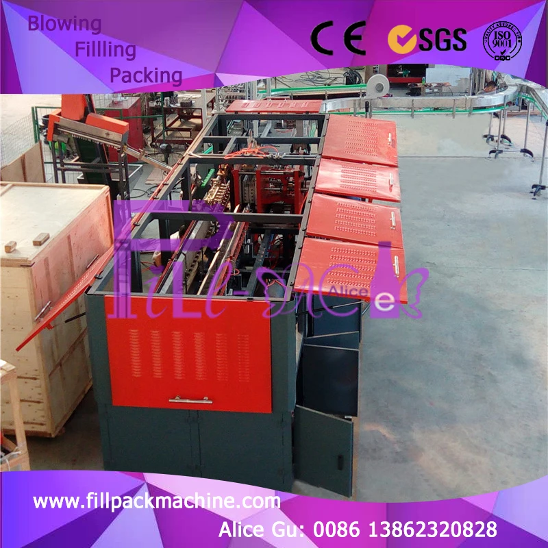 Полностью автоматический 6 полости пластиковые бутылки дуя/завод с заготовки Лифт