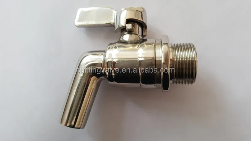 
Stainless Steel Replacement Spigot for Beverage Dispenser-3/4