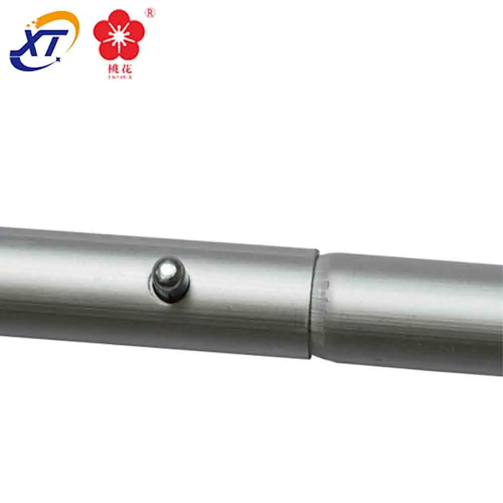 Poles telescopic aluminum tent poles outdoor variable Height adjustment & Customized anodized folding aluminum tent pole