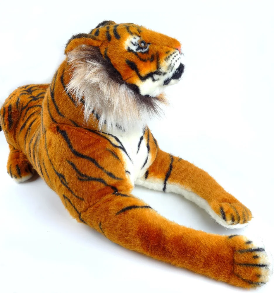 Simulation Animal Tiger Plush Toy Large Amazing Realistic Tigers Collection