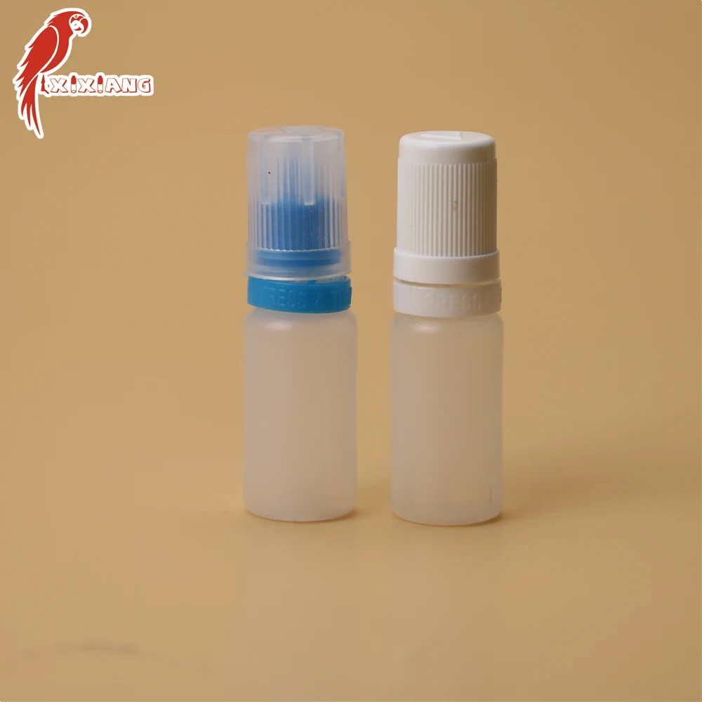 
 needle tip cap e-liquid dropper bottle 10ml PE bottle for e liquid e juice vape flavors with dropper  