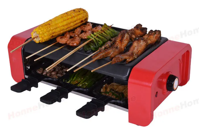 Non-stick pans Indoor electric BBQ raclette party grill
