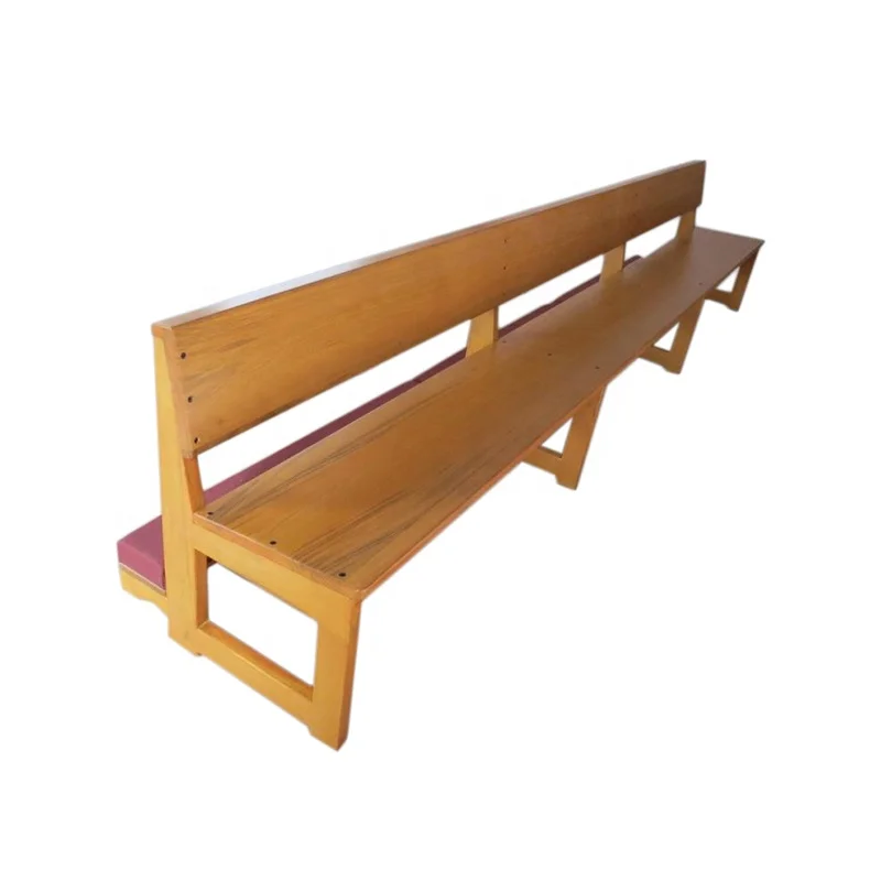 CH-B076, Simple Model Oak Wooden Church Bench Pew,Solid Wood Church Furniture Customized Size And Packing
