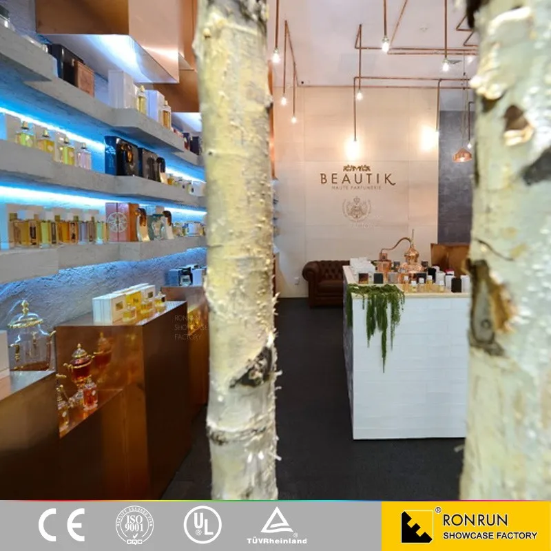 Индивидуальный деревянный дизайн салона косметики для продажи