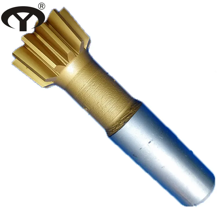 Резак для шестерни с коническим хвостовиком HSS M2 df25 мм