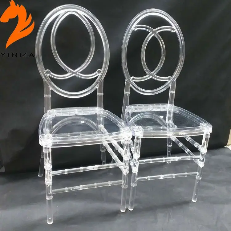 2022 Wholesale Outdoor Plastic Chairs Hotel Room Furniture Wedding Party White Tiffany Chairs For Dining