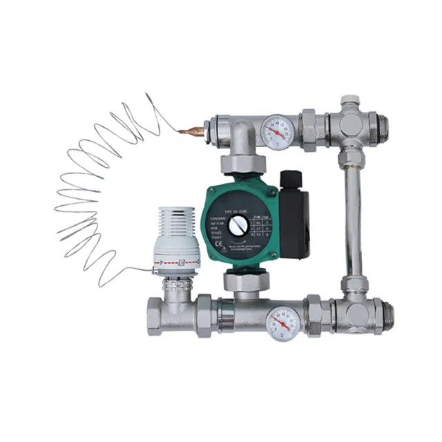 China wholesale manufacturer Floor Heating Systems Mix water center brass control heating system