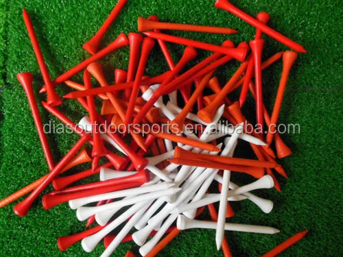 70 мм 2 3/4 дюйма дешевые деревянные Гольфы профессиональные Прочные натуральные деревянные