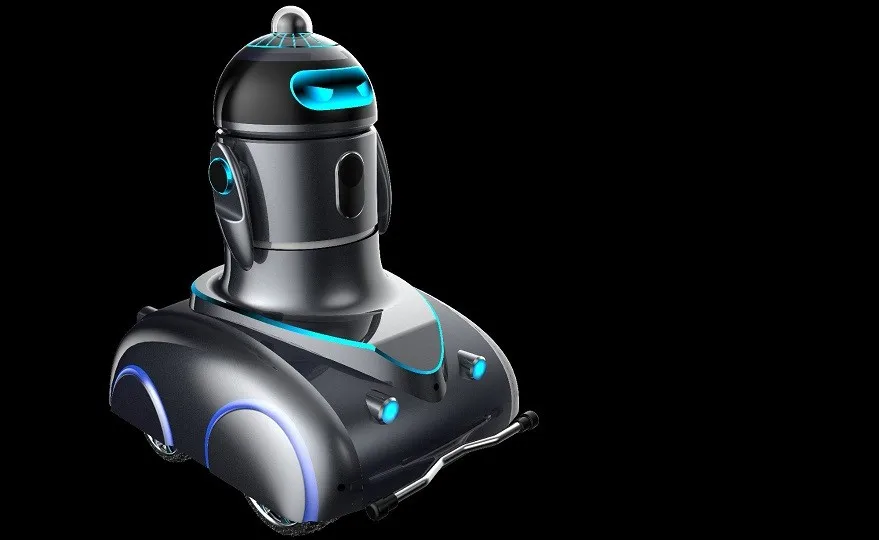 NEW Waterproof  Patrol Security Service Robot