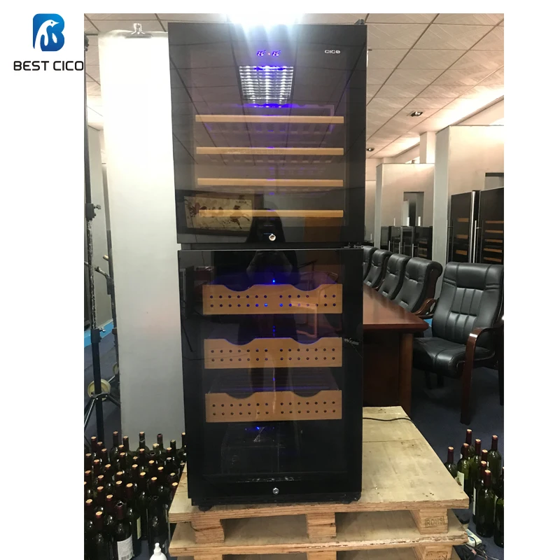 Cigar Stand Large Capacity Wooden Electrical Cigar Humidors High-End Humidor