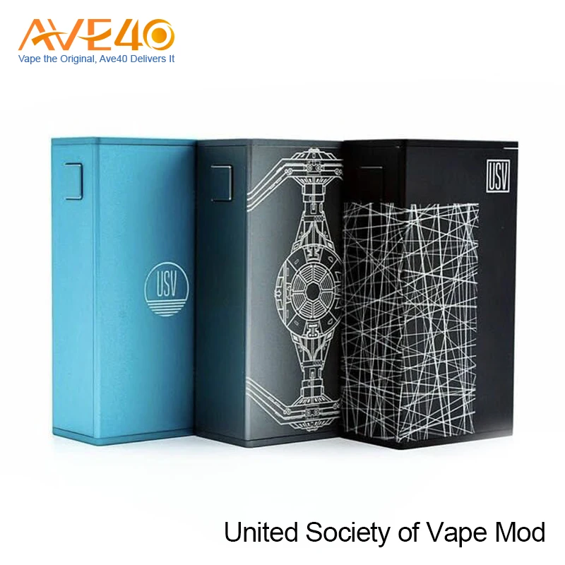 2017 последняя мода высокое дизайн Соединенные общества VAPE mod usv-l 75 Вт поле mod от Ave40