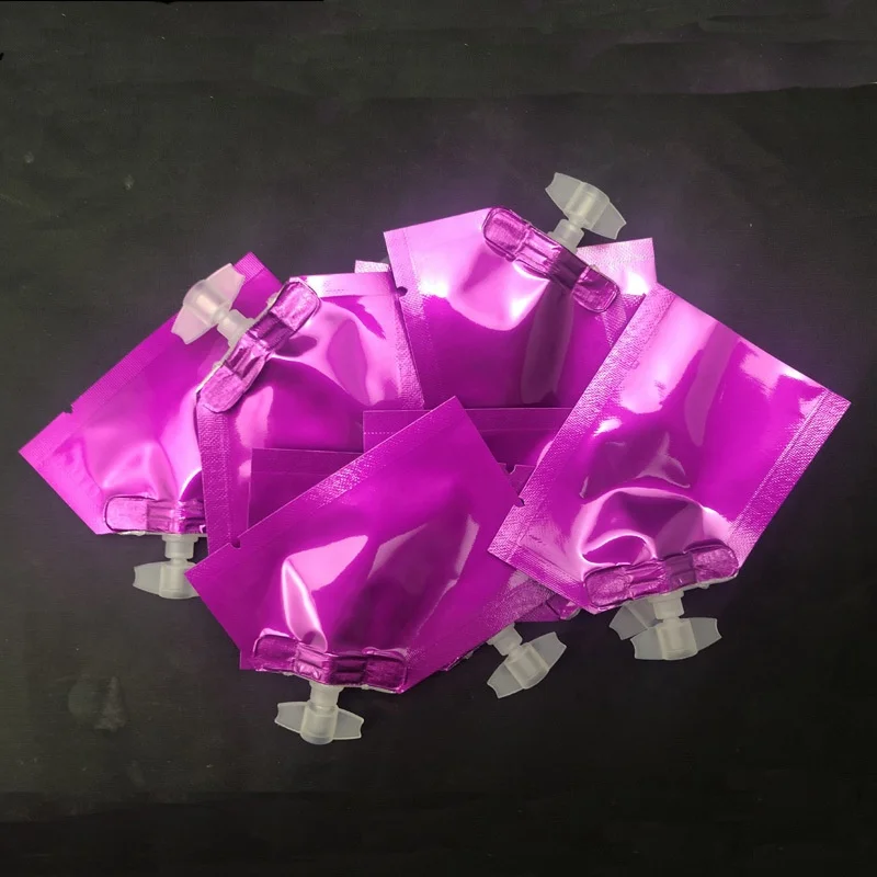 5/10/20/30ML Small liquid shampoo packaging foil bags heat seal spout bag