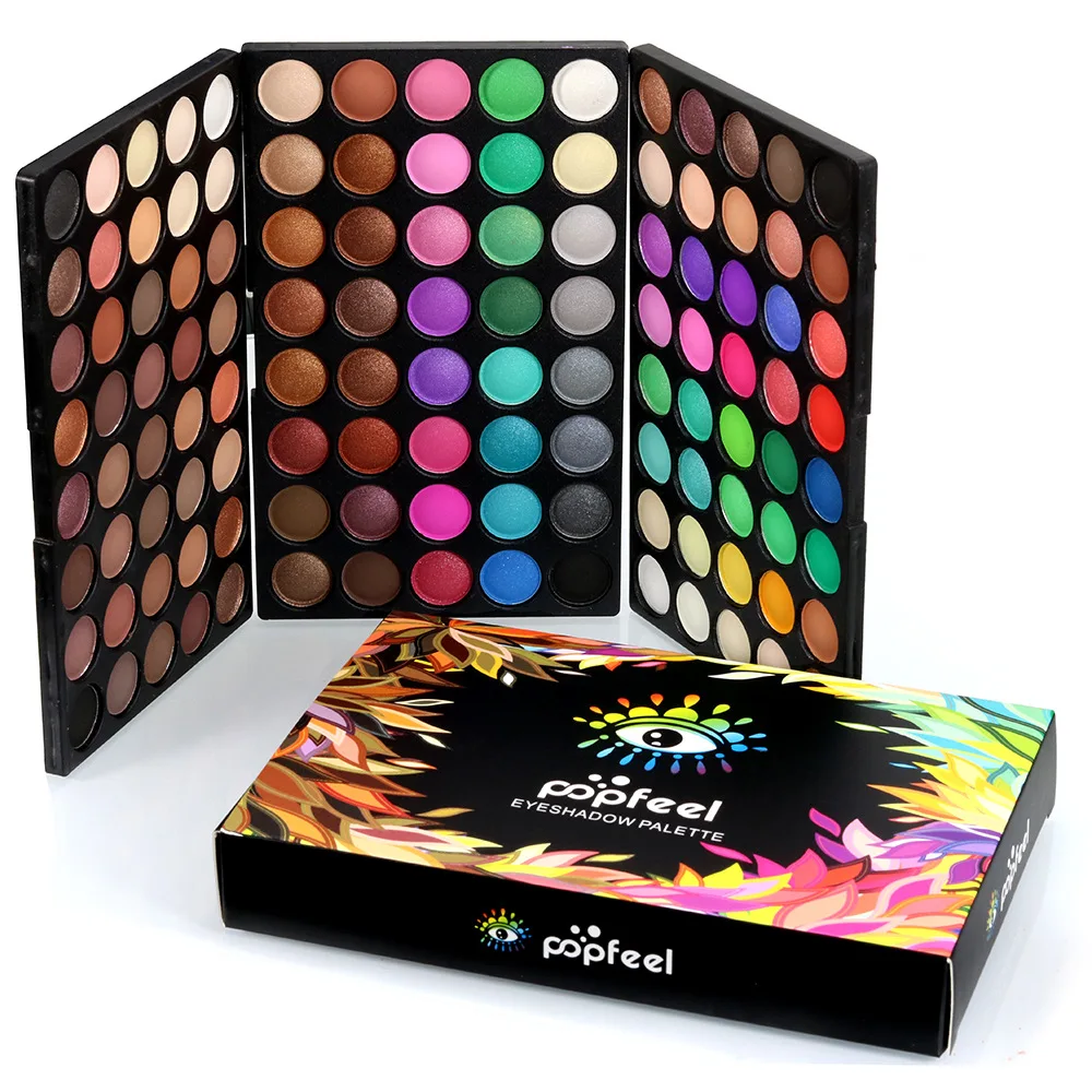 120 Color Eye Shadow Palette Private Label Wholesale Cosmetic Glitter Makeup China