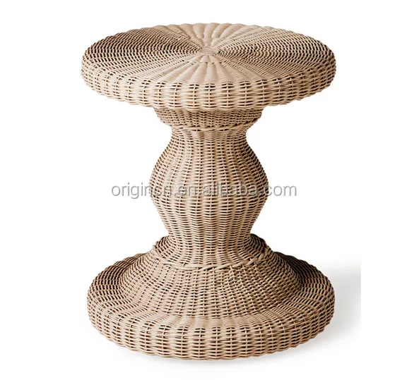 Экзотическая мебель в королевском стиле для украшения внутреннего дворика в форме галмы, уличный стол для пикника из ПЭ ротанга