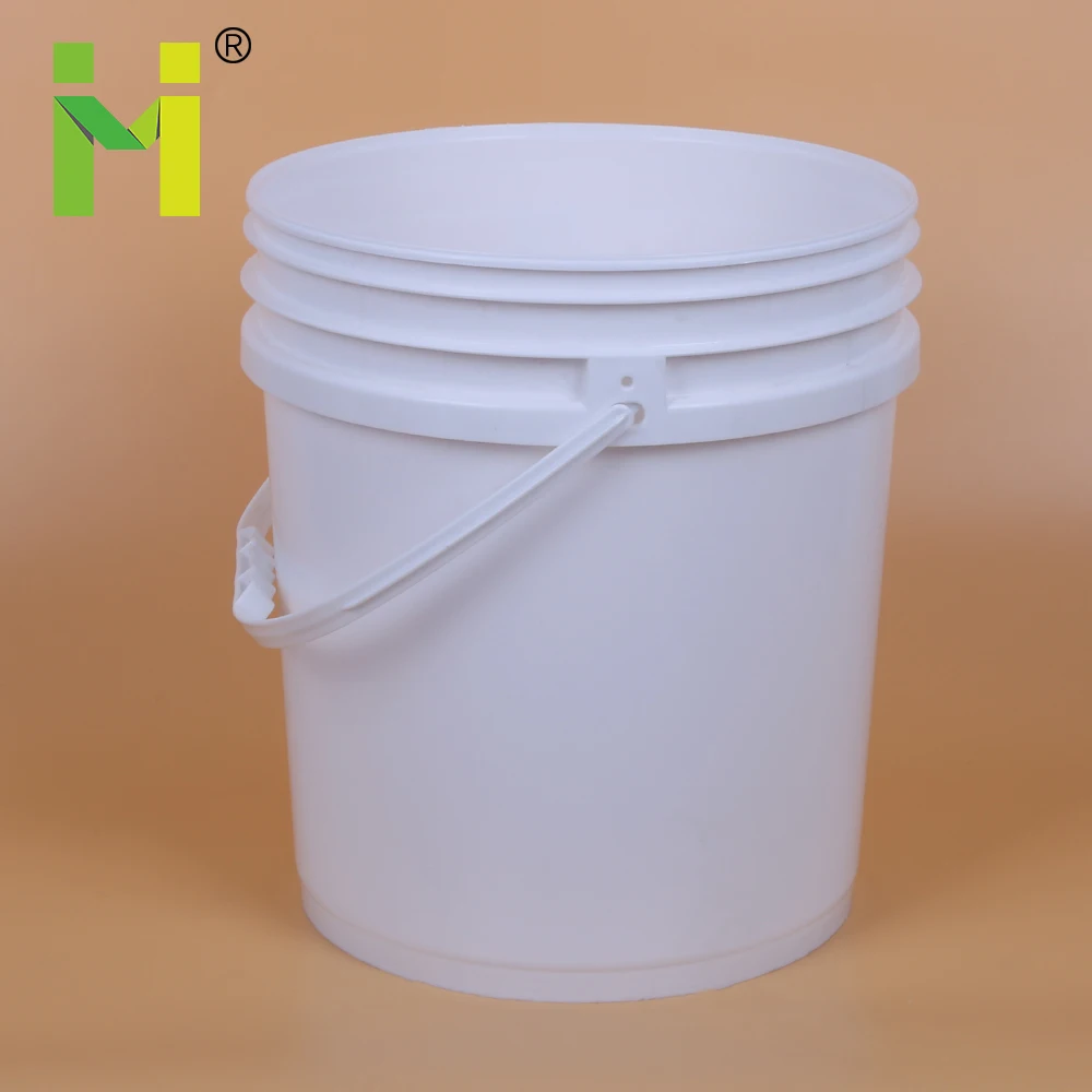 
18L Plastic Bucket With Small Spout Lid Oil Paint Plastic Bucket 