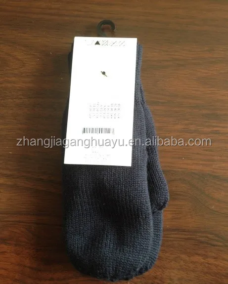 
100% merino wool thermal knitted gloves for children 