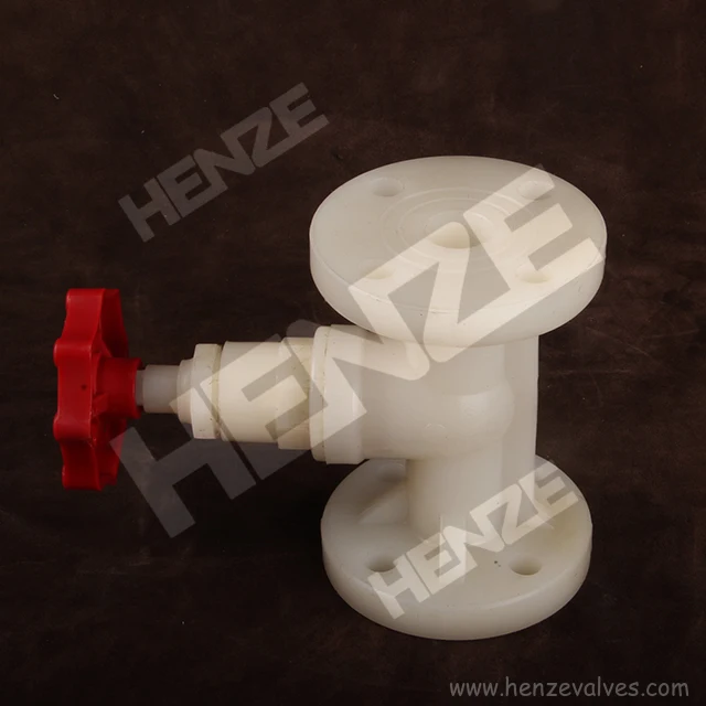 UPVC, CPVC, PPH, PVDF, FRPP Plastic Flanged Globe Valve FF