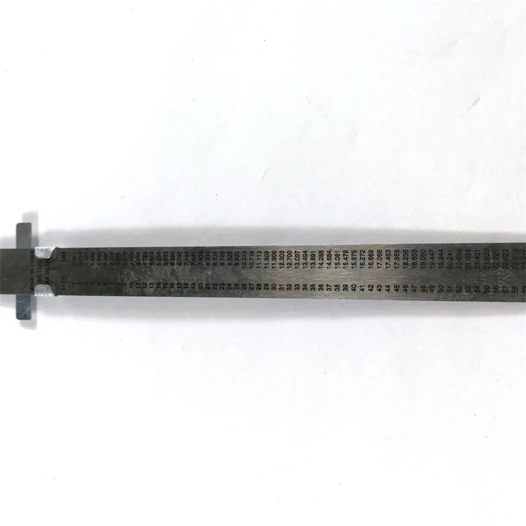 Customized 6 Inch High Quality Pocket Ruler