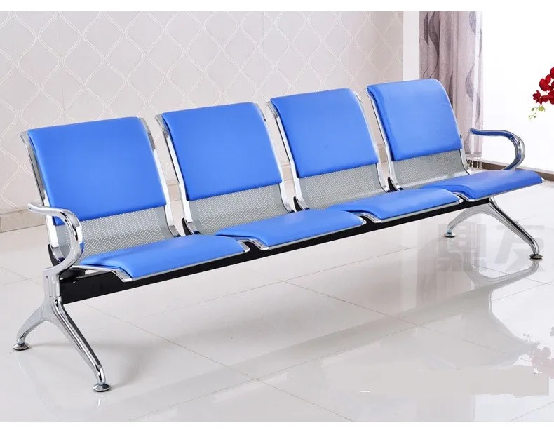 CE  Approved D06-3 Hengshui YONGXING Public Stainless Steel Waiting Chair/Bench