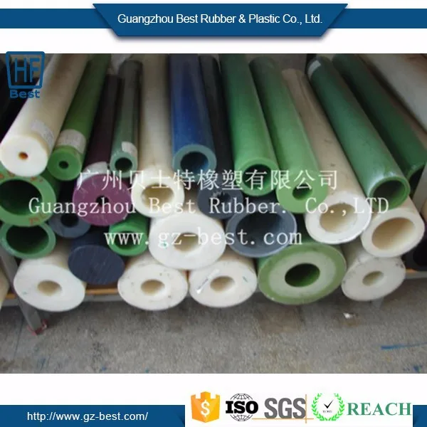 2023 new design ABS PC POM PVC PEEK Plastic Pipe Products Tube with ISO high temperature material