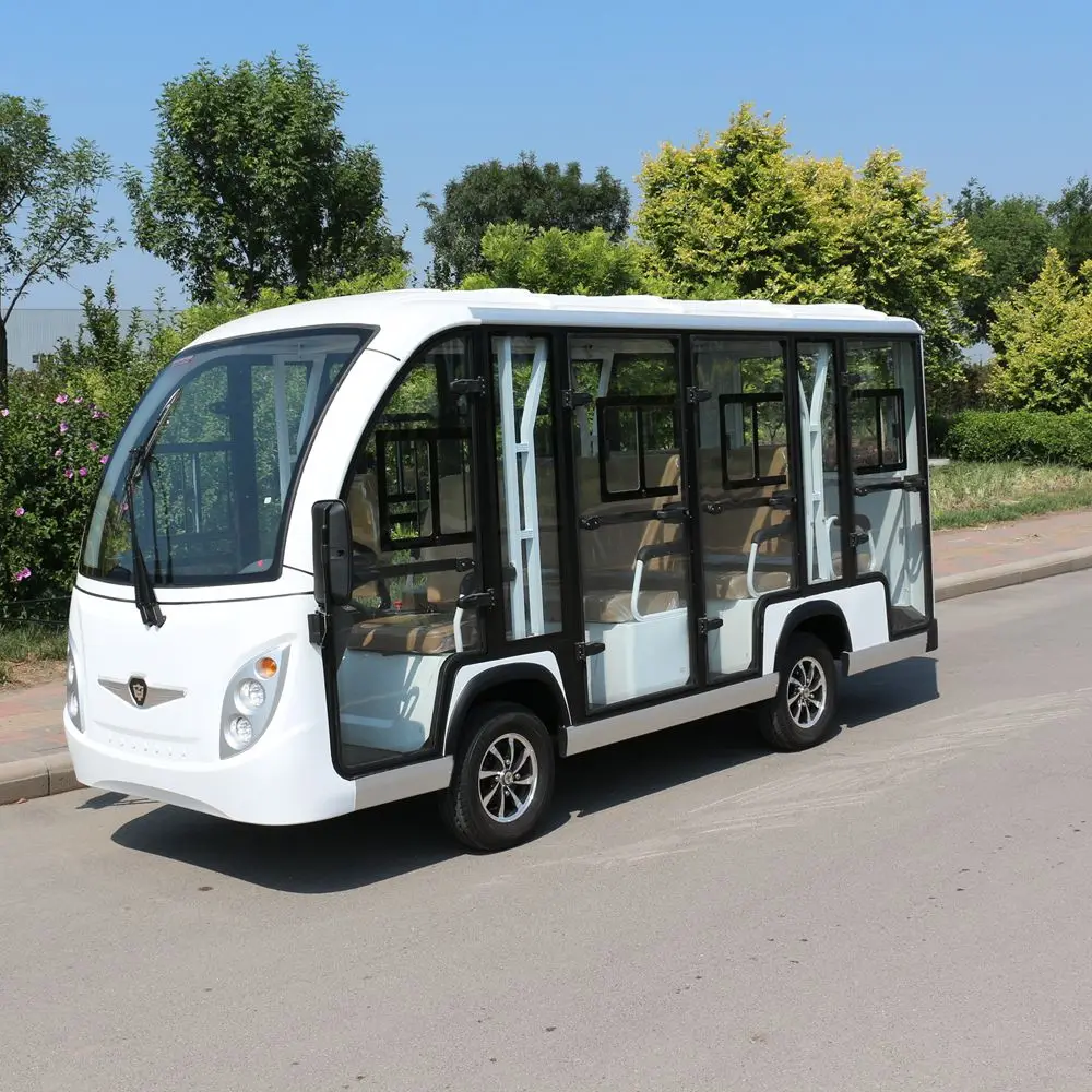 11 пассажирский Электрический экскурсионный автобус цена