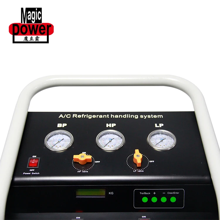 High-tech AC system air conditioning recovery and flushing machine