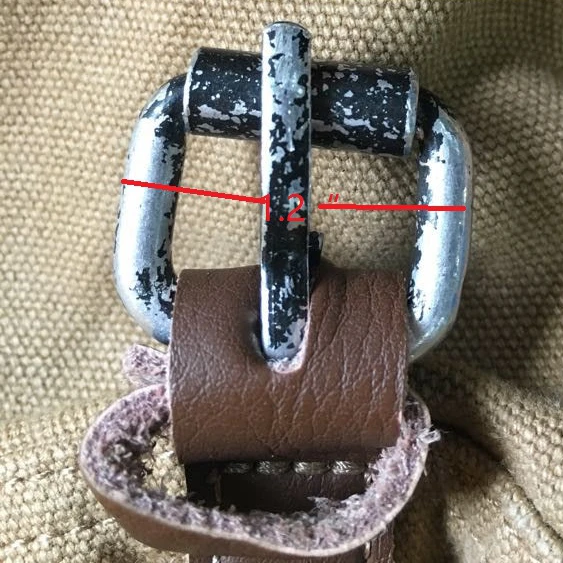 TF Vintage Looked Accessory for Bag 1.2 inch 3cm Retro Pin Belt Buckle Metal Buckle