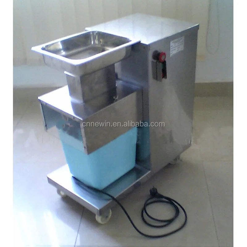 500KG/H 550W Floor Professional Stainless Steel Portable Butchery Meat Cutting machine Commercial