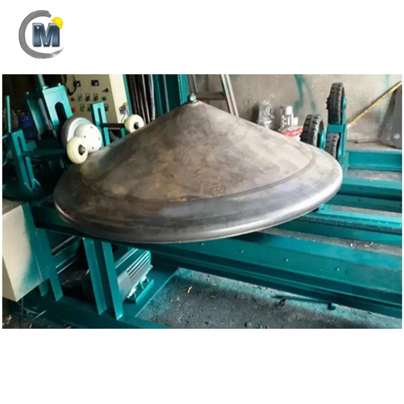 Hydraulic tank dished head end forming and flanging machine for sale