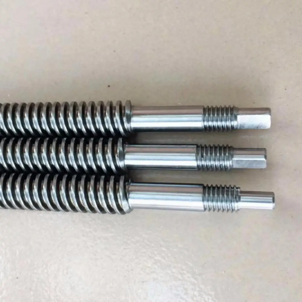 MMS factory produce high precision trapezoidal screw with round and flange nut for CNC machine and engraving machine