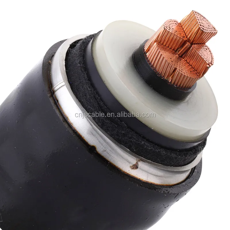 
1 or 3 Core High Voltage XLPE Insulated Power Cable 