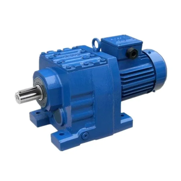 Small 5hp helical geared motor RF67 helical gear motor for lift